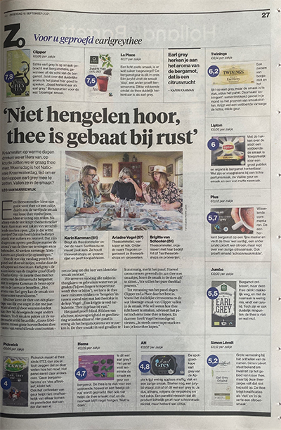 Santhee_Algemeen_Dagblad_smaaktest_earl_grey