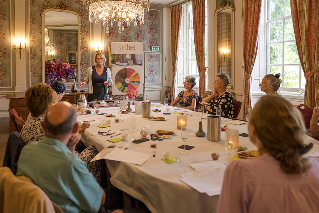 Theeworkshops en theeproeverijen door Theesommelier Karin Kamman van Santhee