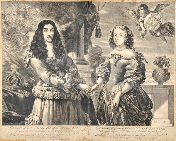 Catharina van Braganza and Charles II